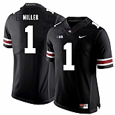 Ohio State Buckeyes 1 Braxton Miller Black Nike College Football Jersey Dzhi,baseball caps,new era cap wholesale,wholesale hats